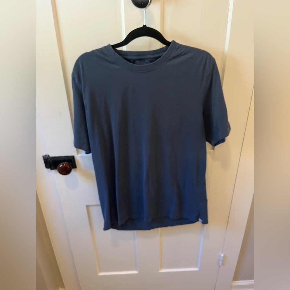 Horny Toad (Toad&Co) 100% Organic Cotton Blue Tee Size Large